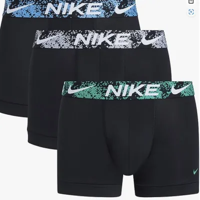 Obrázek produktu pro NIKE Trunk 3PK BLK DSTR WB/STDM GRN/U BLU/WF GRY L