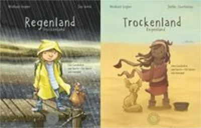 Produktbild von Regenland + Trockenland - Ein Wendebuch
