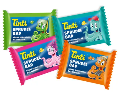 Produktbild von Sprudelbad Tabs gemischt (44/Tray) 20000275