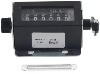 Produktbild von Mechanische Handteller 6-stellig - Resetbar - Telbereich 0-999999