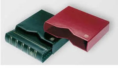 Produktbild von Schutzkassette für Ringbinder OPTIMA, im Classic Design, rot Rot