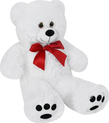 Produktbild von MONZANA® Teddybär L - XXXL 50-175cm Weiches Fell Schleife Tatzendruck Geschenk Plüschtier Kuscheltier Stofftier Riesen Teddy Bär