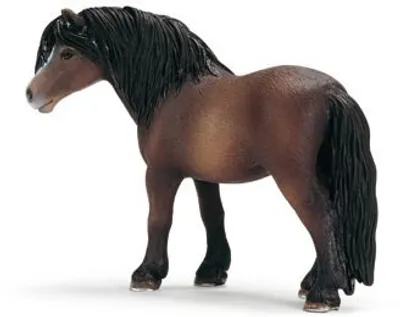 Produktbild von schleich Dartmoor Pony, 3 Jahr(e), Braun, Schwarz, Kunststoff