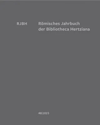 Obrázok produktu pre Römisches Jahrbuch der Bibliotheca Hertziana 48/2025