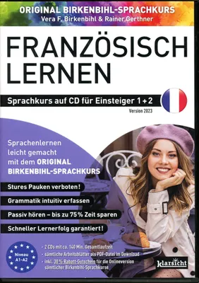Produktbild von Französisch lernen für Einsteiger 1+2 (ORIGINAL BIRKENBIHL)