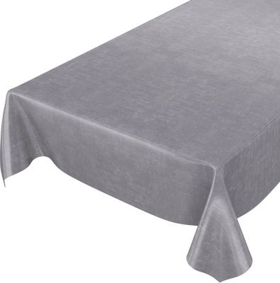 Wachstuch Tischdecke Beton Betonmuster Grau-Anthrazit Biertisch 240x110cm