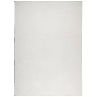 Produktbild von vidaXL Teppich IZA Kurzflor Skandinavischer Look Creme 240x340 cm