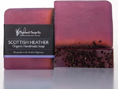Produktbild von The Highland Soap Company Seife Scottish Heather 150g