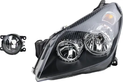 Produktbild von Scheinwerfer passend für Opel Astra H 03/2004 - H7 H1 Li. Fahrer + Nebel 1216561 1216661 93178635 93190386 8200074008 6202E1 00006202E1 Johns