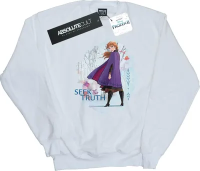 Produktbild von Disney - "Frozen 2 Seek The Truth" Sweatshirt für Herren BI25166 (5XL) (Weiß)