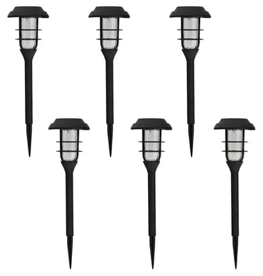 Obrázok produktu pre Vergionic 2375 Záhradná solárna lampa, 33 cm, 600 mAh, 6 ks