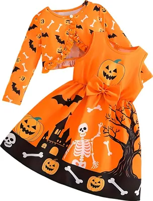 Zdjęcie produktu dla Dziecięca sukienka na Halloween z bolerkiem, rozmiar 120