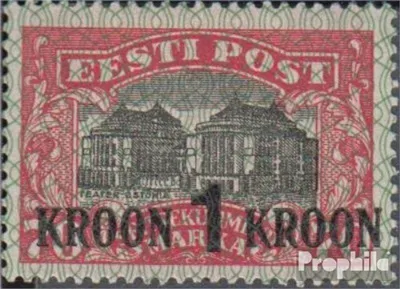 Produktbild von Briefmarken Estland 1930 Mi 87 gestempelt Aufdruckausgabe