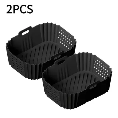 Produktbild von 2 Premium Silikonformen Zubehör Heißluftfritteuse für Ninja SL400EU Double Stack XL 9.5L Airfryer AF400 AF300
