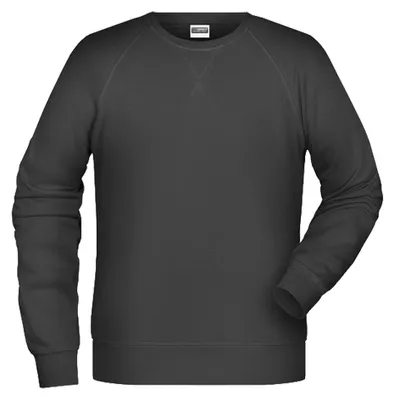 Produktbild von James and Nicholson - Sweatshirt für Herren LT2494 (L) (Schwarz)