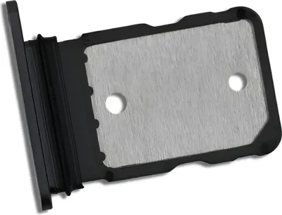 Produktbild von Google Pixel 9 Pro Fold – SIM-Kartenhalter – Original Ersatzteil – Schwarz