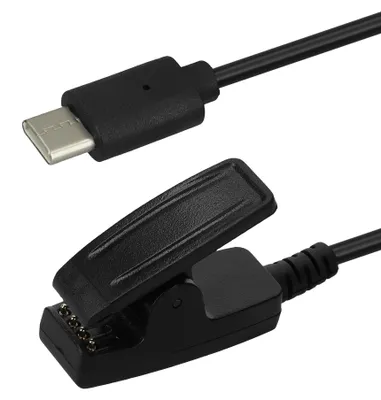 Immagine prodotto di Cavo di ricarica USB di tipo C per smartwatch, 100 cm, nero