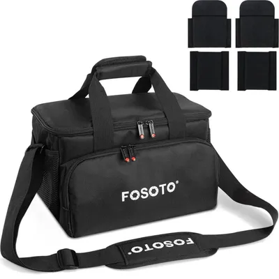 Image de Grand étui pour appareil photo DSLR pour Canon Nikon Sony Panasonic Convient également aux caméscopes en plus des appareils photo DSLR
