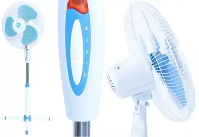 Zdjęcie produktu dla Zw41 Wentylator Wiatrak Duży Stojący Podłogowy Regulowany Oscylacja 230V