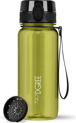 Immagine prodotto di Borraccia uberBottle crystalClear con filtro 650 ml / Verde oliva / 720DGREE