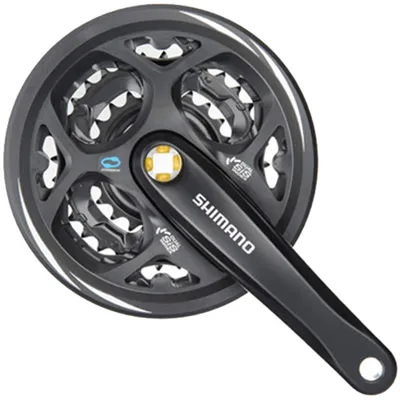 Image de SHIMANO Altus, garniture de manivelle, noir, SH-Y1MM24000