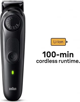 Produktbild von Braun BeardTrimmer 5 BT5420, Waschbar, Akku, Schwarz