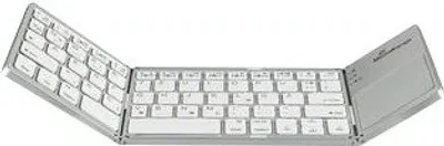 Produktbild von MediaRange MROS133, 60%, Kabellos, Bluetooth, QWERTZ, Silber