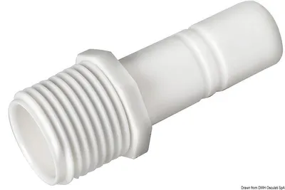 Zdjęcie produktu dla WHALE cylindrical złączka + męski ½ BSP Osculati 17.815.87