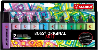 Immagine prodotto di STABILO evidenziatore BOSS ORIGINAL ARTY colori freddi set di 10 colori