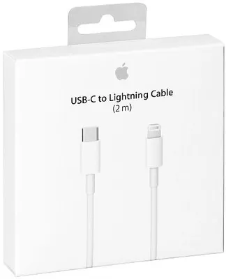Produktbild von Daten-/Ladekabel - USB-C auf Lightning (Apple MKQ42AM/A) - 2m - ORIGINAL Verkaufsverpackung
