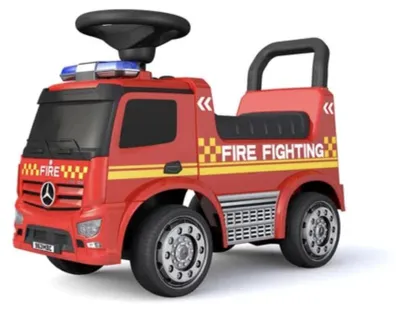Feuerwehr-Schiebeauto Mercedes Antos, rot, ab 12 Monaten