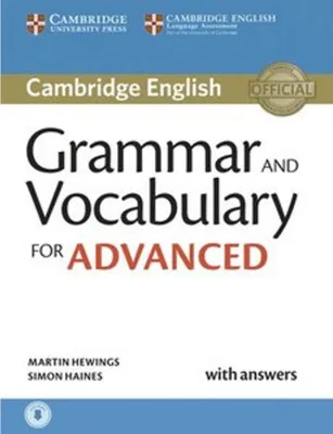 Produktbild von Grammar and Vocabulary for Advanced