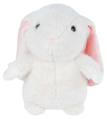 Image de Take Me Home Knuffel Pluche - Langoor Konijn Wit, 30cm