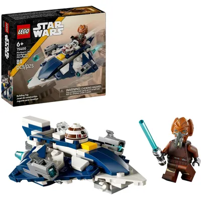 Image de 75400 Lego 75400 Star Wars Plo Koon Jedi Starfighter ? Microfight.