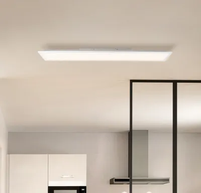 Produktbild von LED Deckenaufbau Panel 24W 2400 lm 2700 K 5x100x25 cm weiß