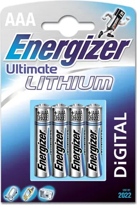 Immagine prodotto di 1x4 ENERGIZER Ultimate Lithium Micro AAA LR 03 1,5V