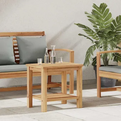 Zdjęcie produktu dla Stolik Kawowy Brązowy 50 X 35 X 45 Cm Lite Drewno Tekowe Lumarko!