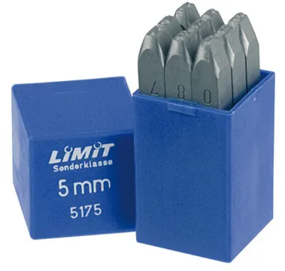 Produktbild von Nummerierwerk-Set von 0 bis 9, Ziffernhöhe 10 mm