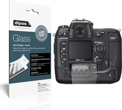 Obrázok produktu pre 1x ochranná fólia pre Nikon D2H matná - anti-shock 9H fólia dipos Glass plastové sklo