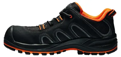 Productafbeelding van Halfschoen SG Griffin, model S3, zwart/oranje, maat 40, merk SOLID GEAR