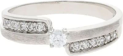 Produktbild von Ring Silber 925 Zirkonia JL10-07-3401 JuwelmaLux Größe 58