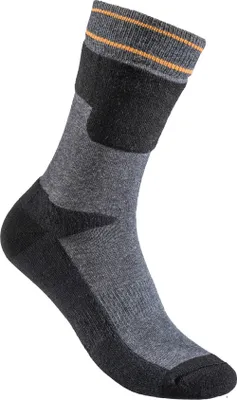 Produktbild von Funktionssocke Dibbersen Gr.43-46 schwarz/grau FELDTMANN