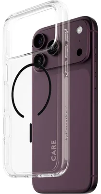 Zdjęcie produktu dla PanzerGlass CARE™ by ® Urban Explorer Case Transparent w. Black MagSafe iPhone 18 Pro Max | 17 Pro Max, Pokrowiec, Apple - iPhone 18 Pro Max, Apple - iPhone 17 Pro Max, Przezroczysty