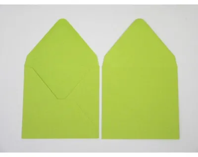 Produktbild von Briefumschläge 120x120mm 120g/qm gummiert VE=100 Stück lindgrün