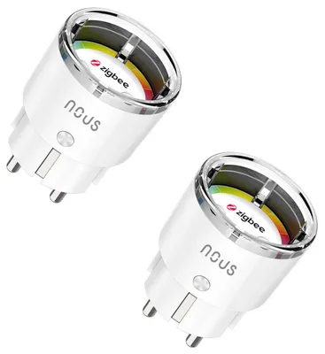 Produktbild von Nous A1Z smarter Stecker ZigBee 2er 15A/Messung/ZigBee Pack (A1Z (2PCS))