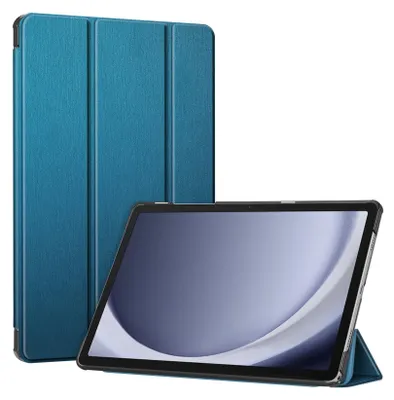 Produktbild von Fintie Hülle für Samsung Galaxy Tab A11+ Plus 11" 2025 / Tab A9+ Plus 11 Zoll 2023 Tablet, Ultradünne Kunstleder Schutzhülle mit Auto Schlaf/Wach Funktion Cover, Pfauenblau