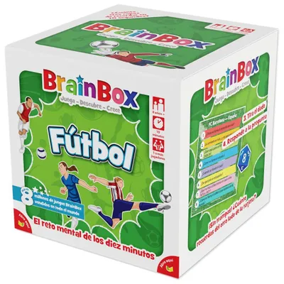 Produktbild von Asmodee Brainbox Futbol Brettspiel Mehrfarbig  Mehrfarbig One Size