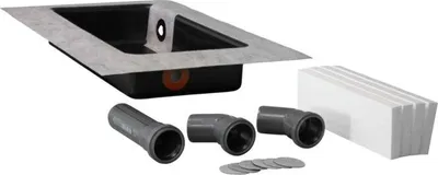 Produktbild von Kaldewei System-Installationsbox S-IX 584611000000 540x310x96mm, DN50, 100mm