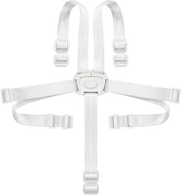 Imagen del producto de Arnés ajustable de 5 puntos para sillas de bebé, compatible con sillas de paseo, asientos de coche y cinturones de seguridad