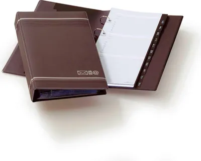 Produktbild von Durable Telefonringbuch 145x255mm d gr mit Hüllen und Register A-Z